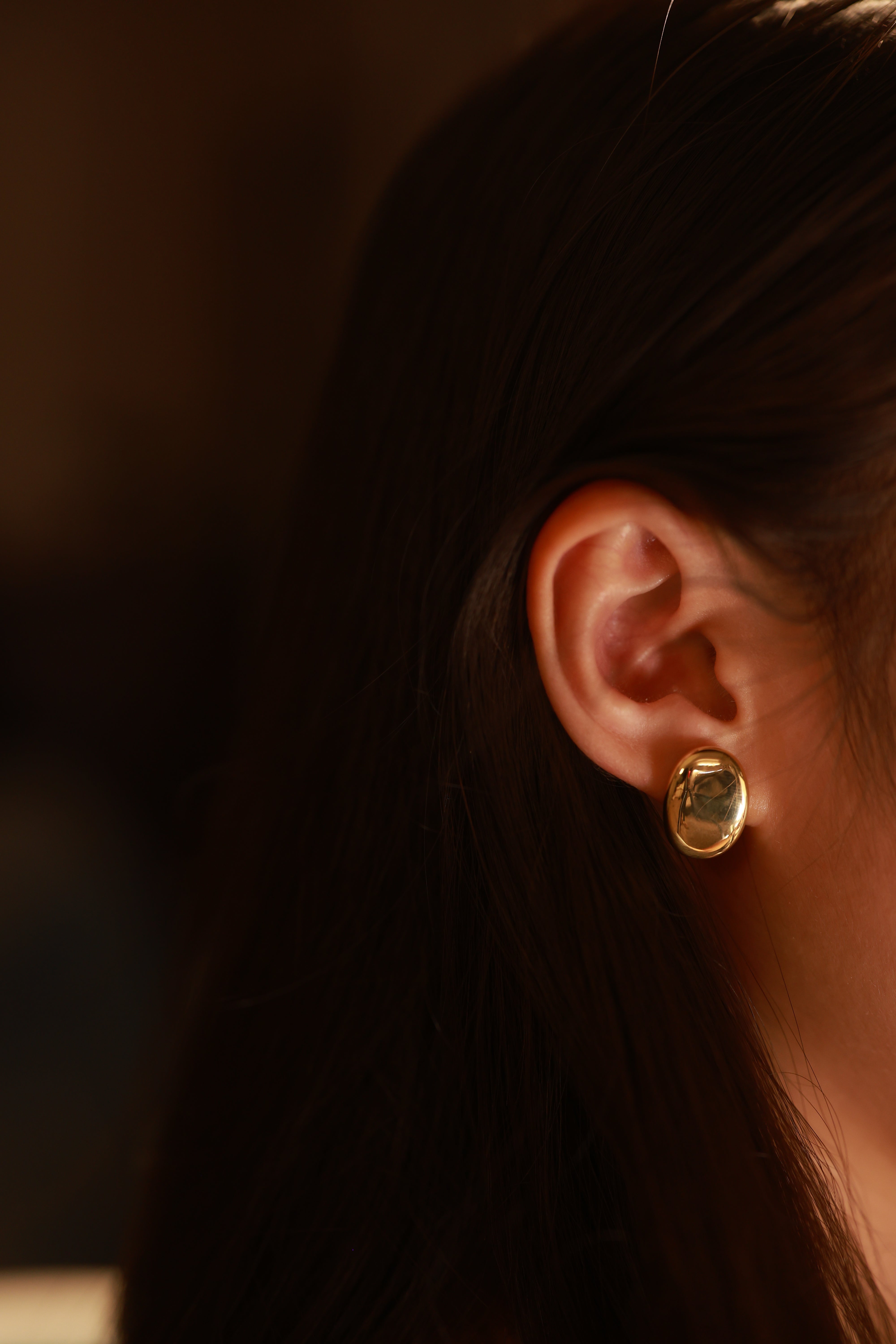 Luna Oval Silver Clip — image 5