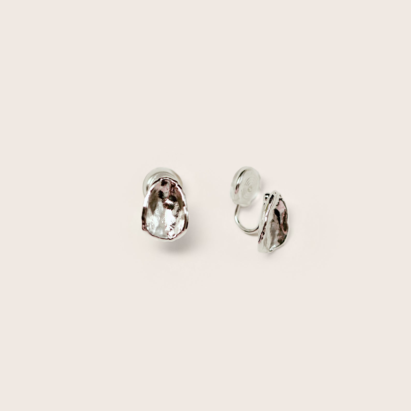 Soft Sculpture Clip Earrings