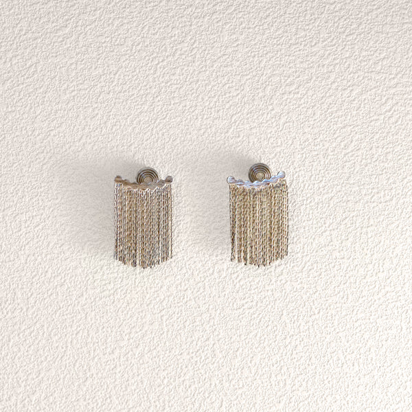 Noir Fringe Clip-Ons